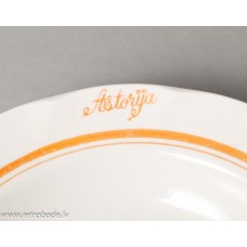 Porcelāna zupas šķīvis,  RPR, Restorāns "Astorija"